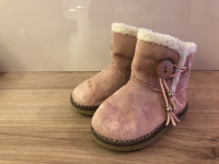 Dekliški zimski škornji, roza št. 25