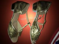Dekliški zlati plesni čeveljčki čevlji št. 35