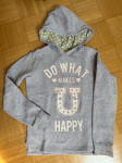 3x Sweatshirt, kapucar, T-shirt 158 - 164