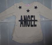 Čudovit dekliški pulover s čipko Angel Z&Y girl 134/140,6-8 let