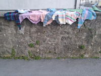 Retro doma tkane majice