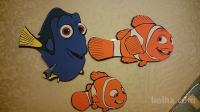 NALEPKE za otroško sobo Nemo 3 kos