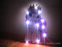 Stenska slika-Led Luč Filly Unicorn Sparcle!!