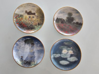 CLAUDE MONET - 4 X KROŽNIK - porcelan