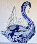 Dekorativni labod - MURANO steklo