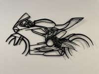 Ducati V2 Panigale Metal Wall Art