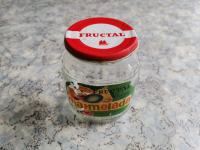 FRUCTAL STEKLENA EMBALAŽA MARMELADA 1971,1972 Product of Yugoslavia