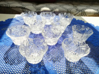 Kristal Rogaška - 10x skodelic za sladice