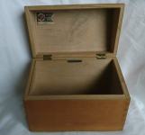 Originalna starinska lesena škatla Brause & Co. naprodaj