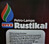 Petrolejska lampa »Rustikal«