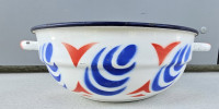 Retro emajlirana skleda (20 cm) - vintage  Prodam starinsko ema