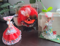 Retro figure Narodne noše