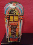 Rocknroll plehnata škatla z motivom 50's Jukebox