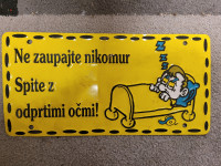 tabla, tablica z napisom