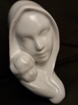 VINTAGE MARIJA Z JEZUSOM. PORCELAN