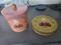 VINTAGE PLOČEVINASTI POSODI ZA BONBONE