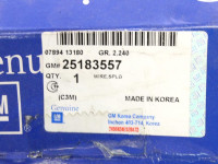 VZIGALNE TULJAVE OEM N. 25183557 ORIGINAL REZERVNI DEL CHEVROLET SPARK