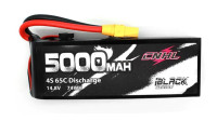 CNHL Black Series 5000mAh 14.8V 4S 65C Lipo Battery  XT90 Plug