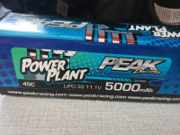 Lipo baterija Peak Racing Power Plant 5000 mAh 11.1 V 45C Tplug
/deans