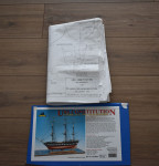 Prodam načrt - ladja Uss Constitution
