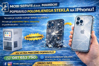 Iphone zadnje steklo laserska menjava vsi modeli NOVO NOVO NOVO