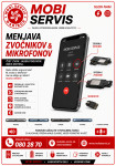 Popravilo in menjava zvočnikov ter mikrofonov za gsm aparate