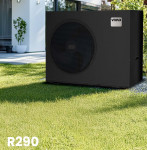 Toplona črpalka monoblok VIVAX 9kw HPM-34CH100AENA R290 1fazna 3kw gre