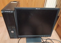 Dell Optiplex 745 Pentium D 3.0 GHZ 3Gb RAM LCD monitor 19 col