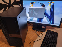 GAMING RYZEN 7 3.7GHz,20GB RAM,256GB NMVe+1TB,ATI 4GB,LED 24"-MENJAVA