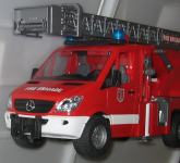 Bruder gasilski tovornjak, z zvokom