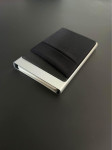 Moška minimalistična denarnica z RFID zaščito (srebrna)