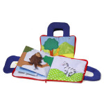 Aktivnostna mehka knjiga Divje Živali Oskar&ellen - Wild Animal Book