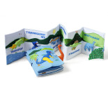 Aktivnostna mehka knjiga Svet dinozavrov Oskar&ellen - Dinosaur Book