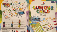 Curious Child Colours – Piši in pobriši zvezek za učenje pisanja