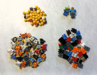 Prodam dele za Lego ljudi iz setov Lego Technic