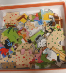 Didaktična igrača 4 Puzzles / 4 sestavljanke za več kot 2 leti