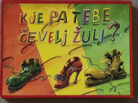 KJE PA TEBE ČEVELJ ŽULI, DRUŽABNA IGRA, VINTAGE