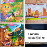 Otroške sestavljanke puzzle menjam. Maribor