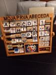 Poucna lesena igraca- Moja prva abeceda