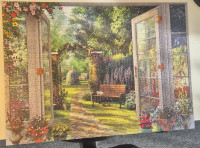 Schmidt puzzle, sestavljanka "view on the enchanted garden"