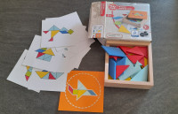 Tangram - miselna igraca - sestavljanka od 5 leta naprej
