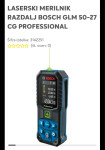 Laserski merilnik Bosch 50-27 CG profesional