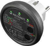 VOLTCRAFT VC40 tester vtičnic CAT II 300 V