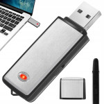 Mini aku. vohunski snemalnik USB ključek diktafon 8GB