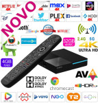 Android 14 box 4K UHD 4/32GB Strong LEAP PRO NEO EON KODI NETFLIX HBO