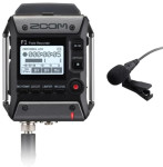 Audio stereo snemalnik Zoom F1-LP (opcija: stereo priključni Y-kabel)