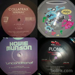 House electro vinyl records