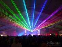 Laser light show na vaši prireditvi, barvni lasershow RGB