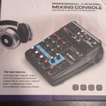 Teyun A4 Audio Mixer 4