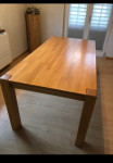 Jedilna miza masivna 180x90x75